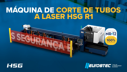Corte a Laser de Fibra Óptica de Tubos Eurostec R1